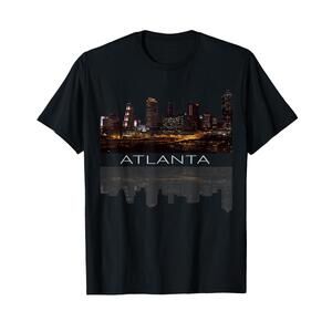 City Of Atlanta Nightlife Georgia Skyline Cityscape Love Atl TShirt